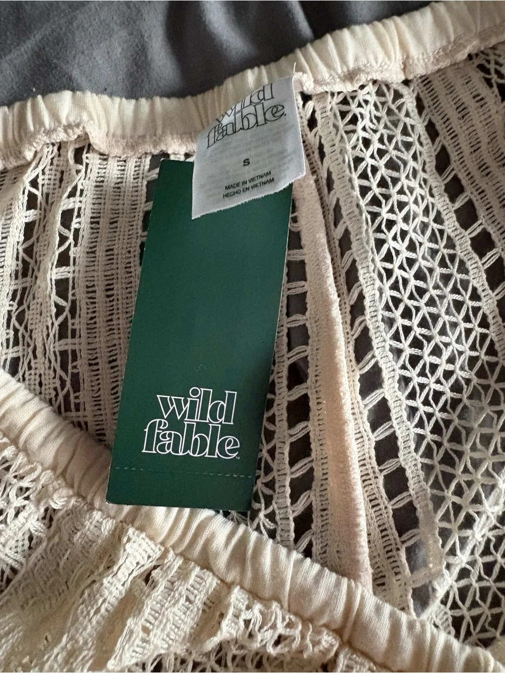 wild fable sheer crochet